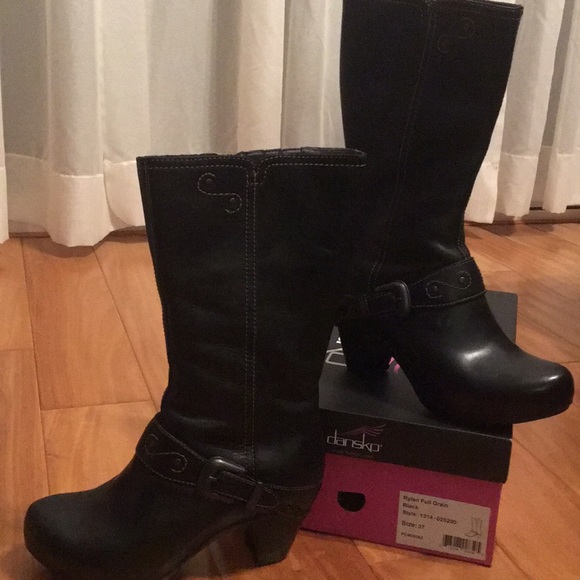 dansko mid calf boots